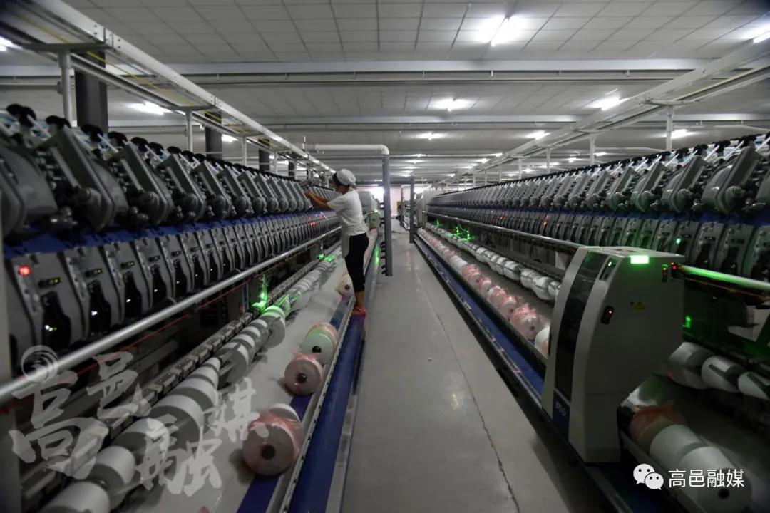 高邑县得利达纺织引进国际先进技术和设备 为传统产业注入新鲜血液：Kaiyun官方网(图1)