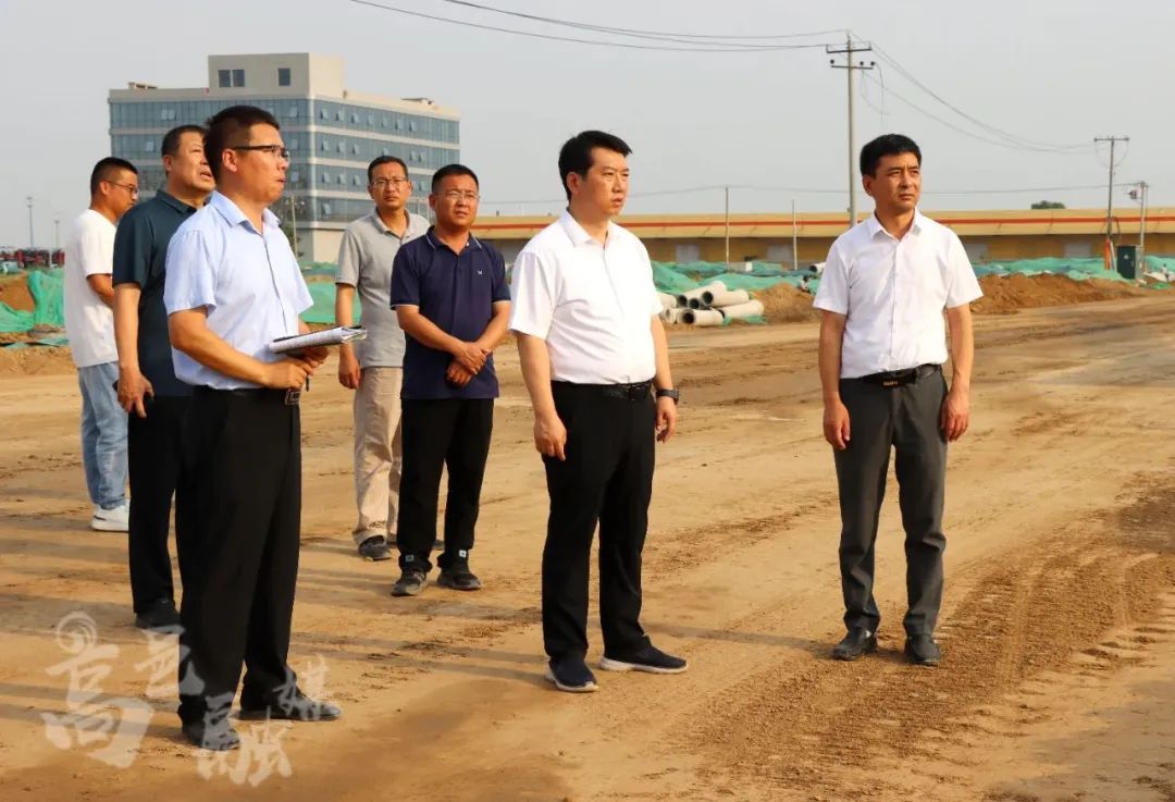 县长苗润涛实地督导调研重点项目和基础设施
