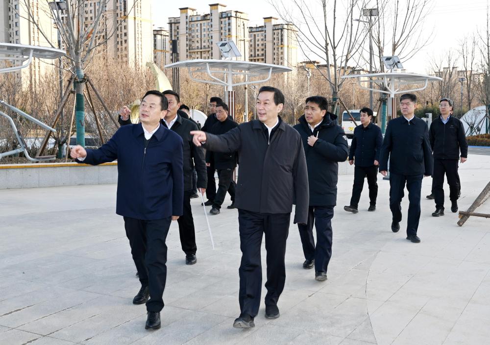 市委书记张超超在高邑县调研检查